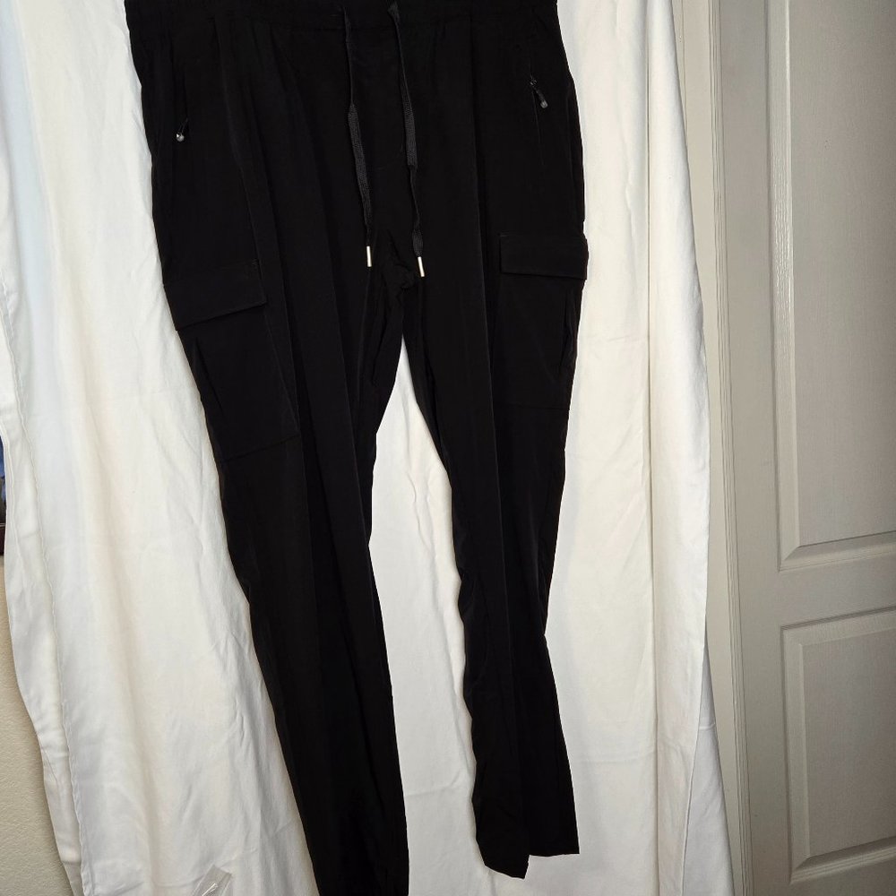 Mens Quick Dry Stretch Cargo Pants Water Resistant Lightweight Hiking Size 40"32